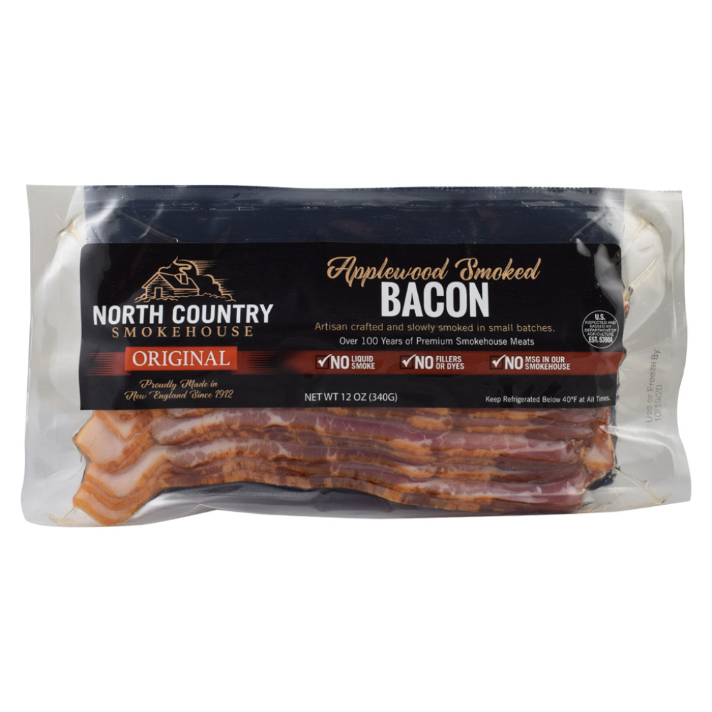 N. Country Smokehouse - Bacon, Applewood Smoked, 12 oz.