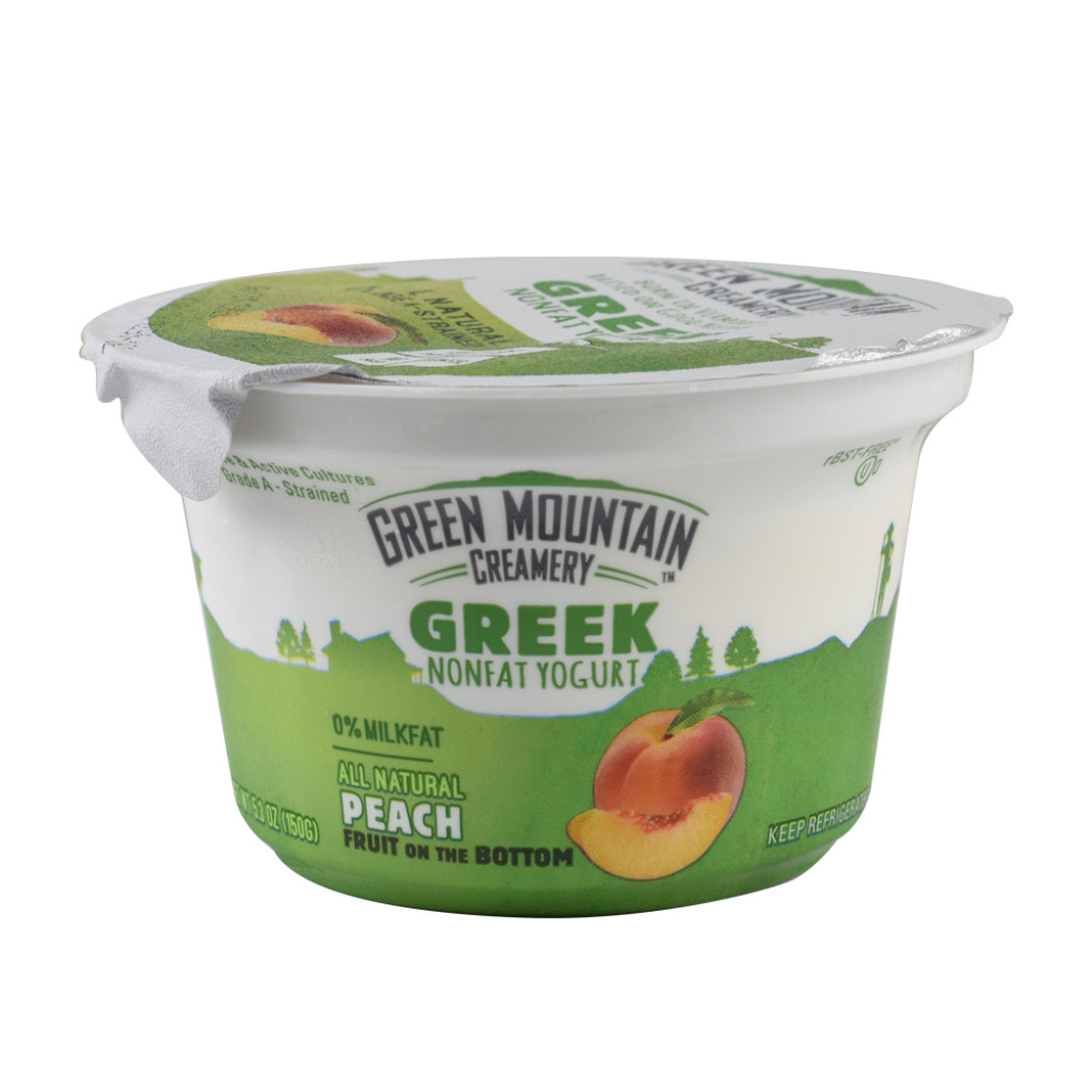 Green Mountain - Greek Yogurt, Peach, 5.3 oz.