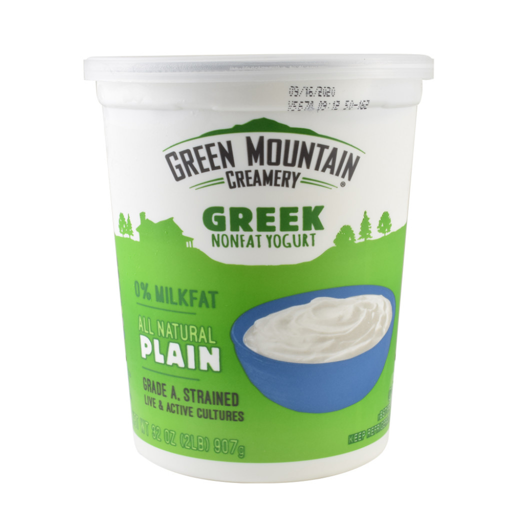 Green Mountain Greek Yogurt - Plain, 32 oz.