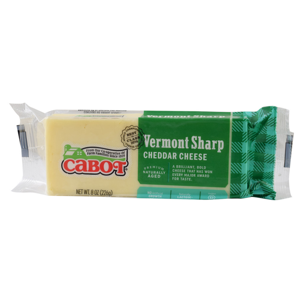 Cabot - Cheese Bar, Sharp Cheddar, 8 oz.