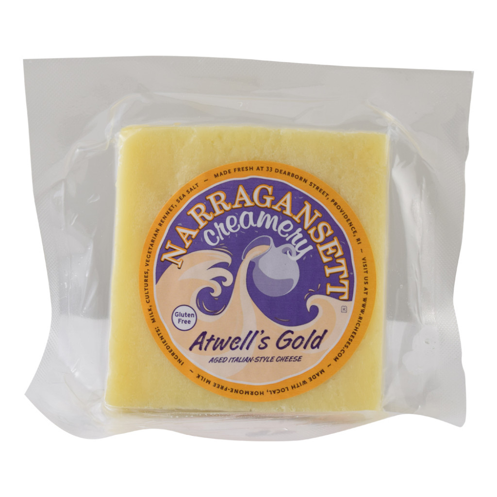 Narragansett Creamery - Atwell's Gold Cheese, 8 oz.