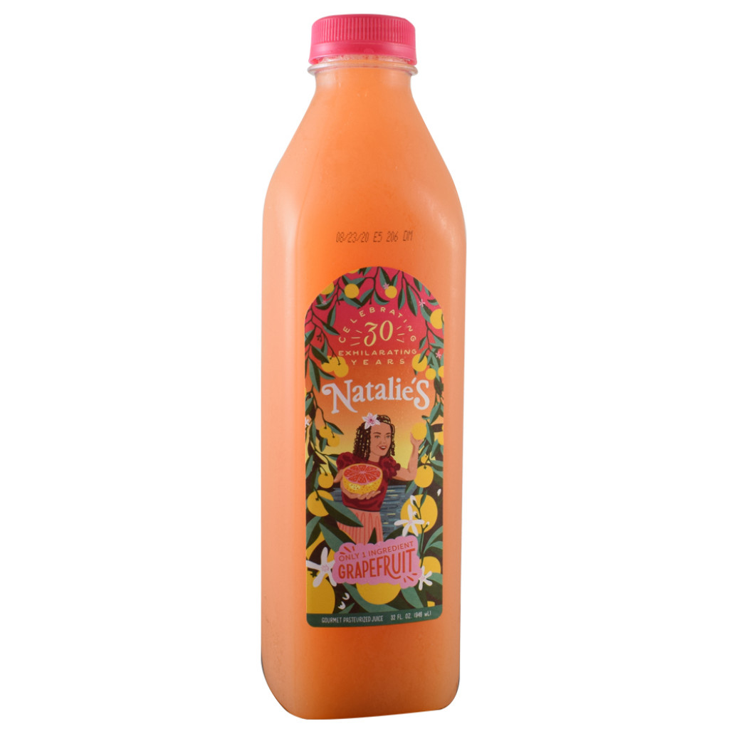 Natalie's Orchid Island - Grapefruit Juice, Quart
