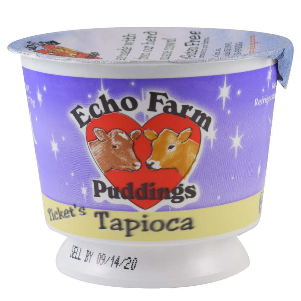 Echo Farm - Pudding, Tapioca, 6 oz.