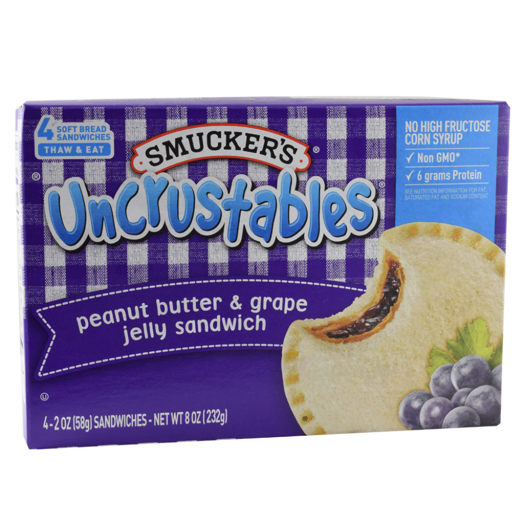 Smuckers - Uncrustables, PB & Grape, Pkg. of 4