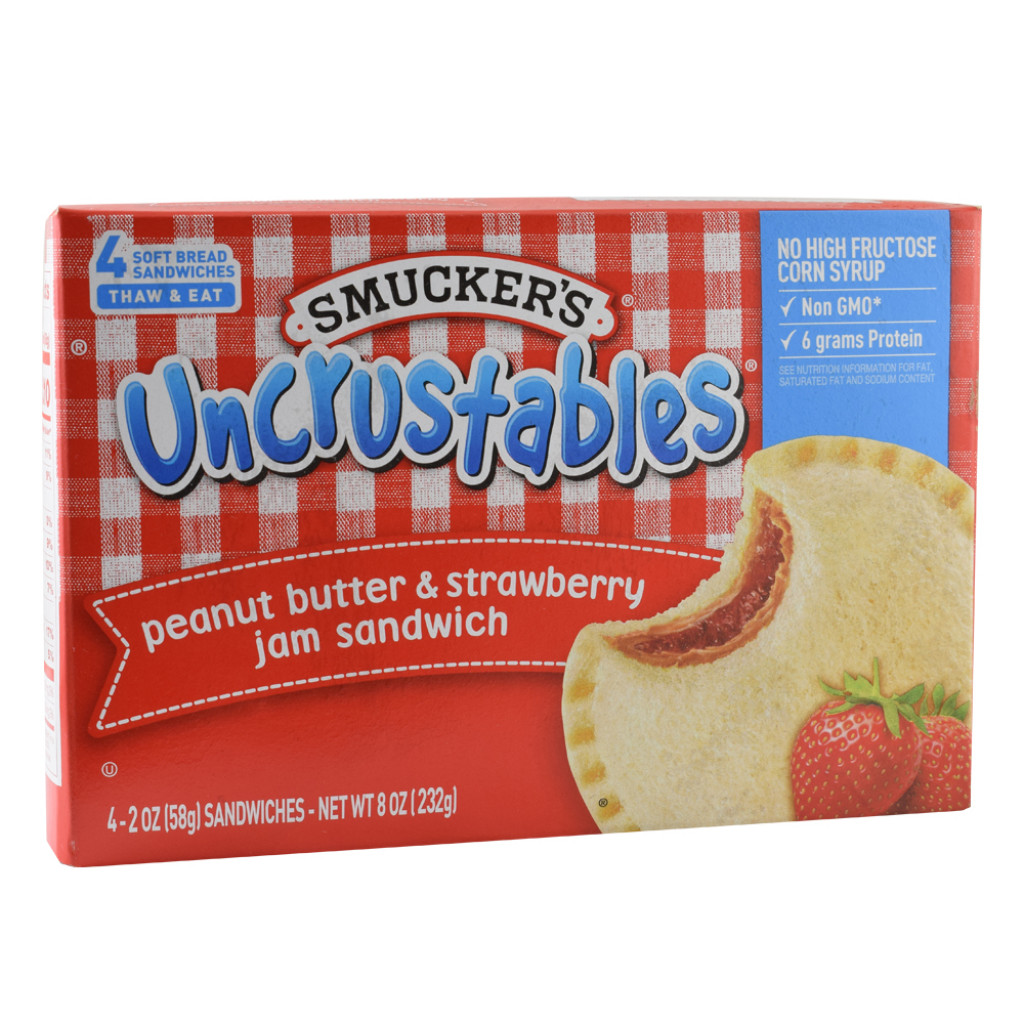 Smuckers - Uncrustables, PB & Strawberry, Pkg. of 4