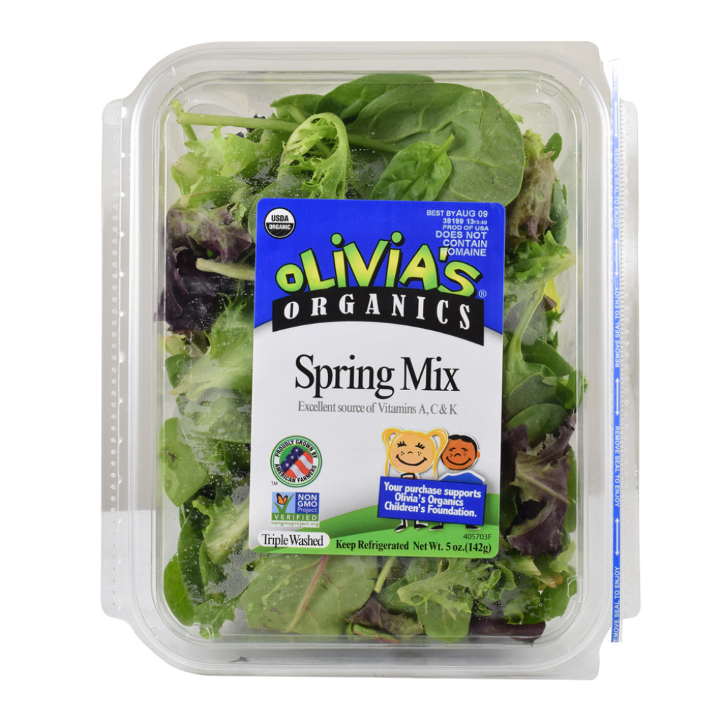 Olivia's - Spring Mix, Organic, 5 oz.