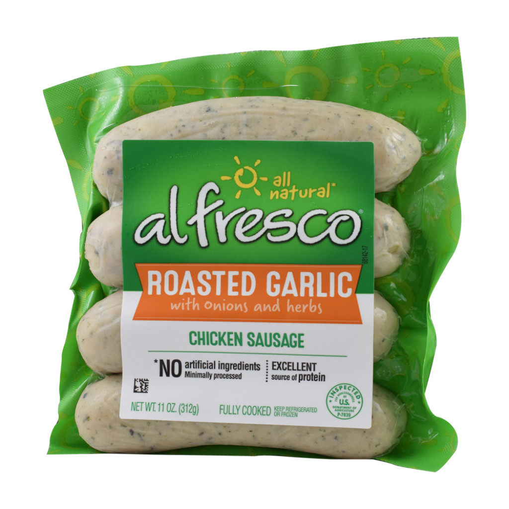 Al Fresco - Chicken Sausage, Roasted Garlic, 12 oz.