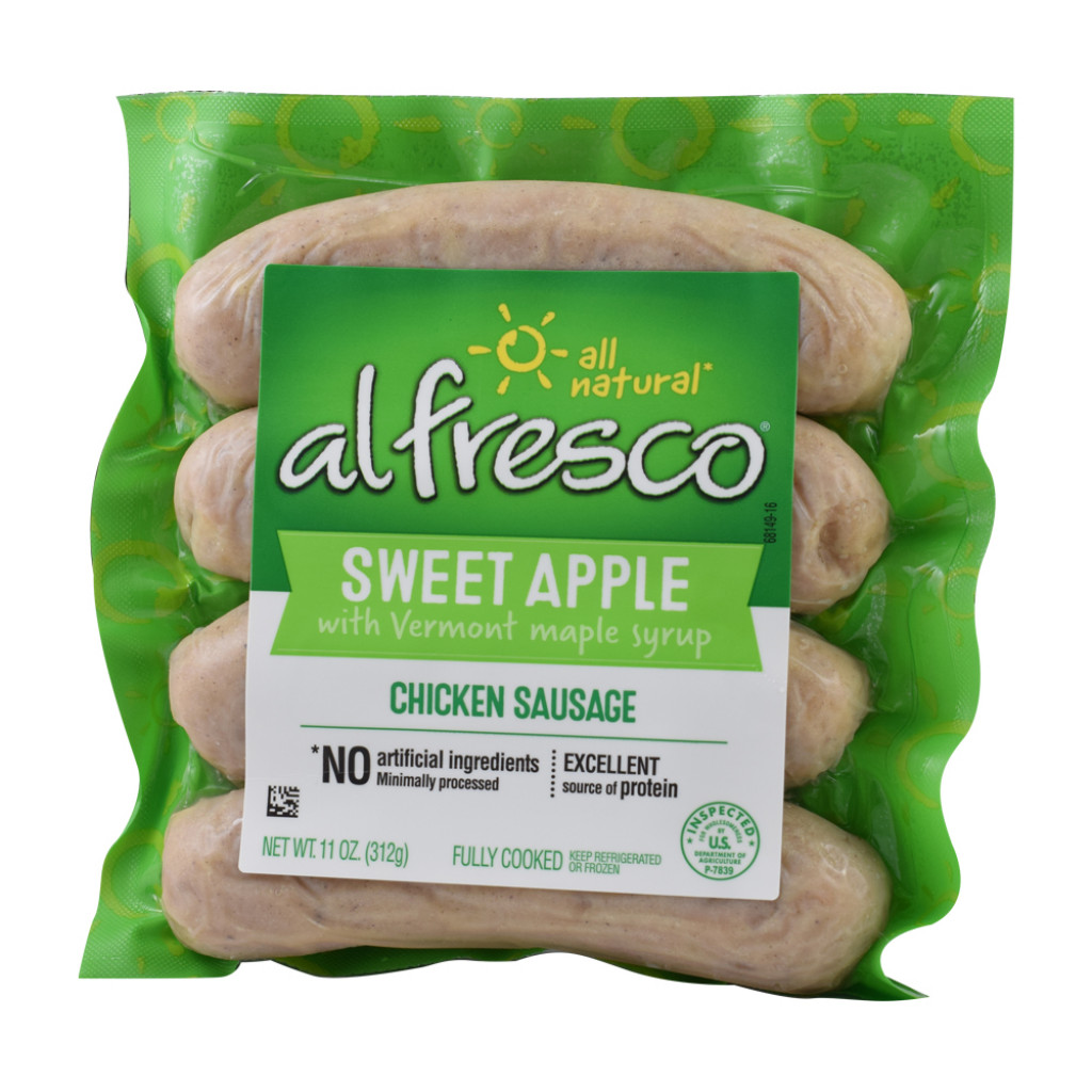 Al Fresco - Chicken Sausage, Sweet Apple, 12 oz.