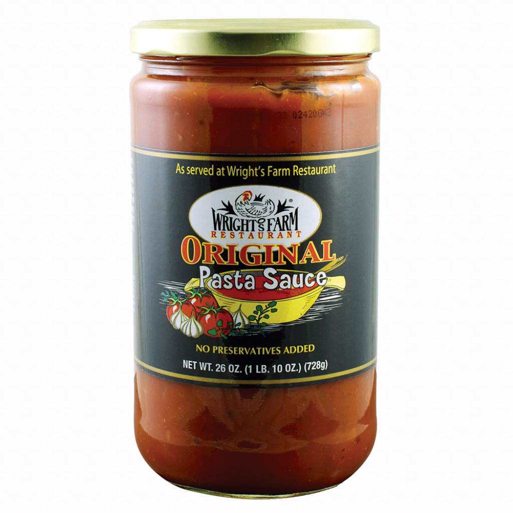 Wright's Farm - Original Pasta Sauce, 26 oz.