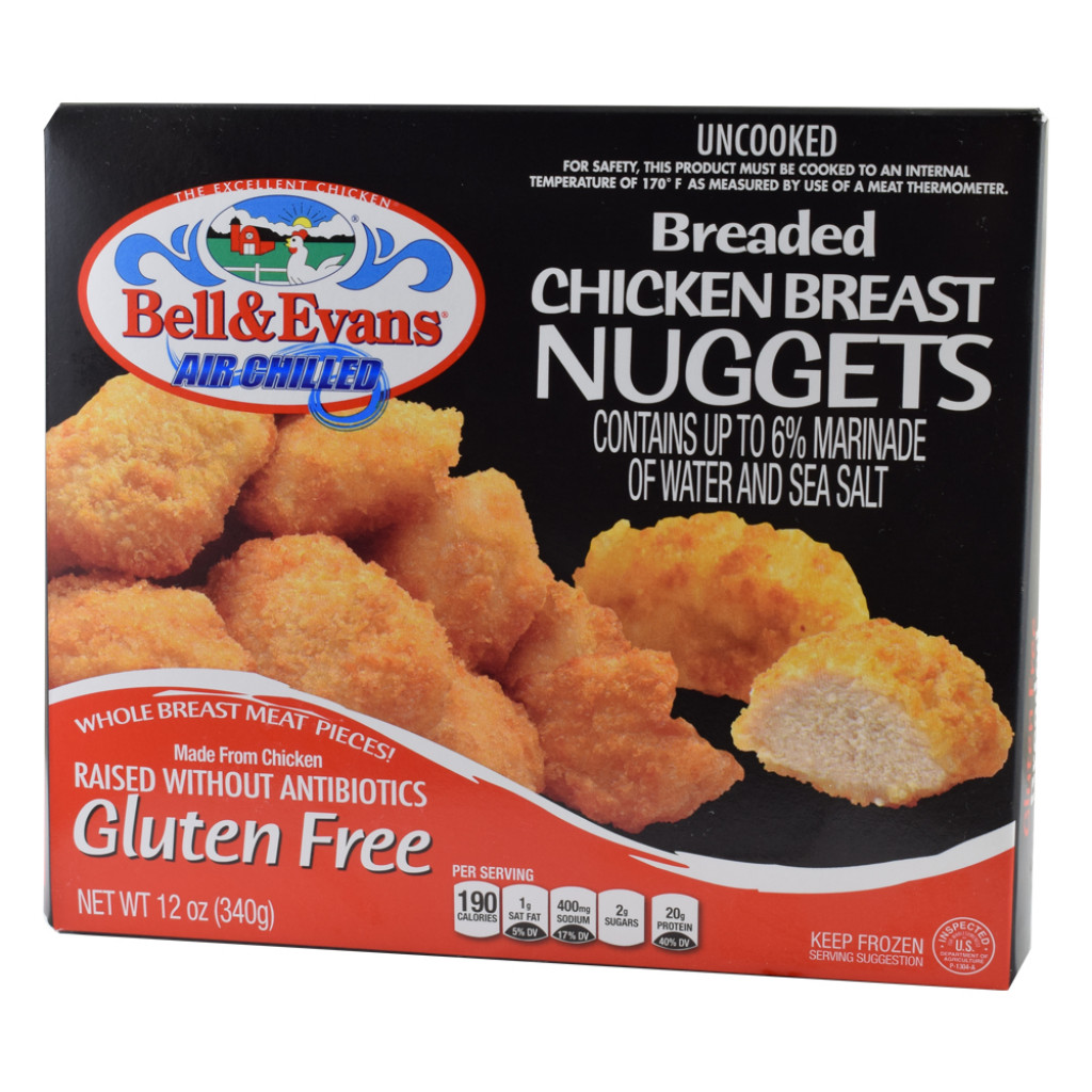 Bell & Evans - Chicken Nuggets, Gluten Free, 12 oz.