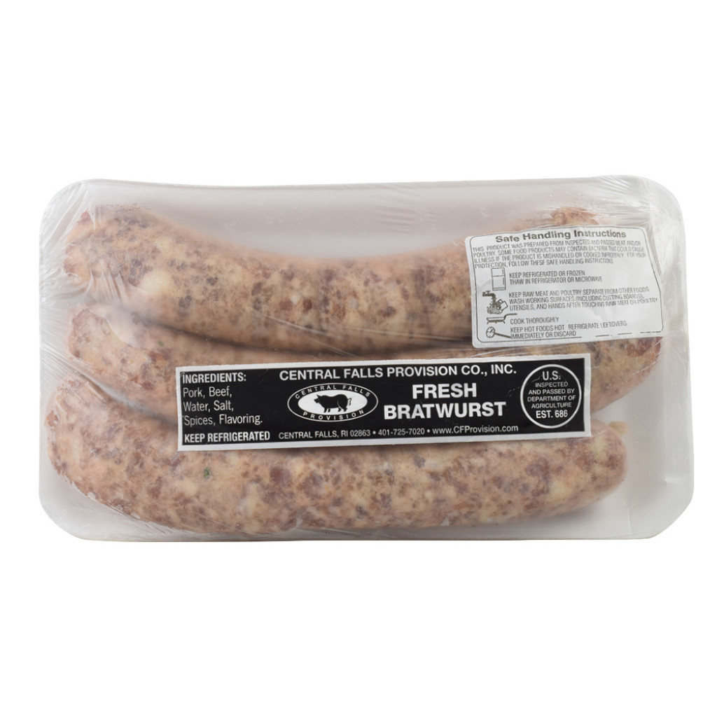 Central Falls Provisions - Bratwurst, 1 lb.