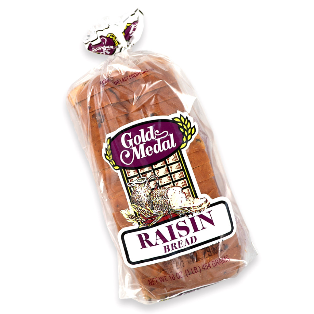 Raisin Bread, Sliced,  16 oz.