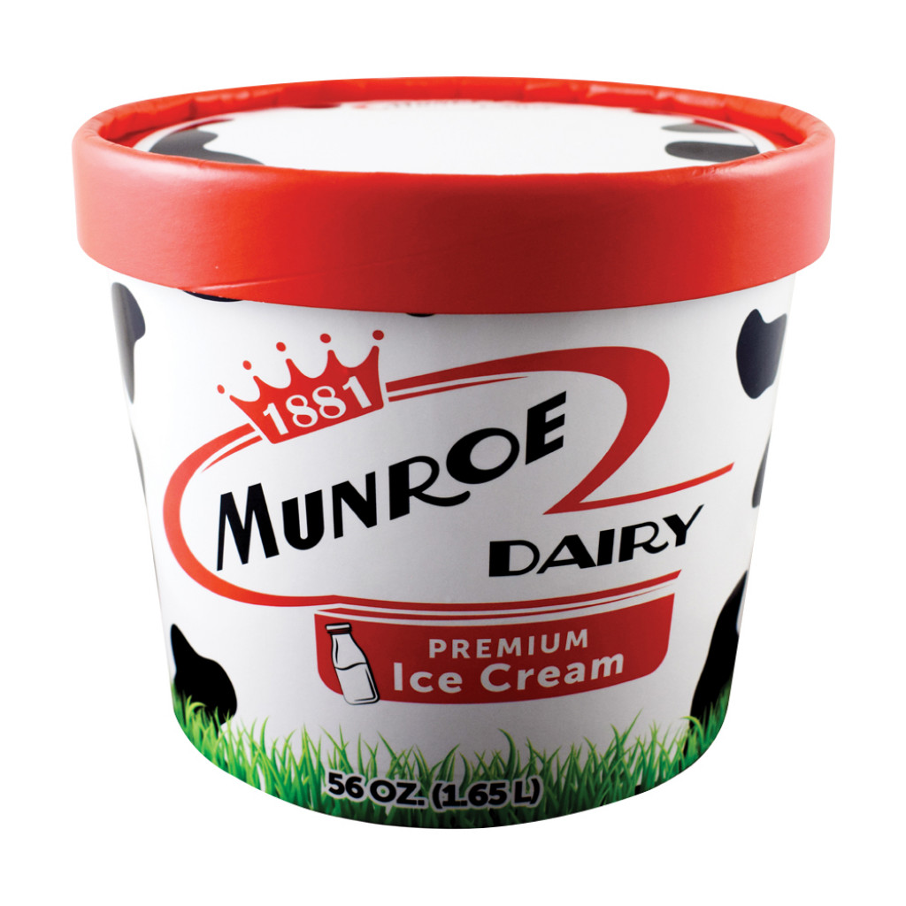 Munroe Dairy - Ice Cream, Choc Chip Cookie Dough, 56 oz.