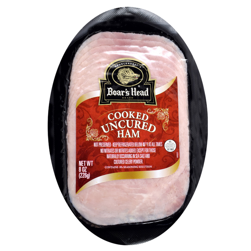 Boar's Head - Sliced Ham, Uncured, 8 oz.