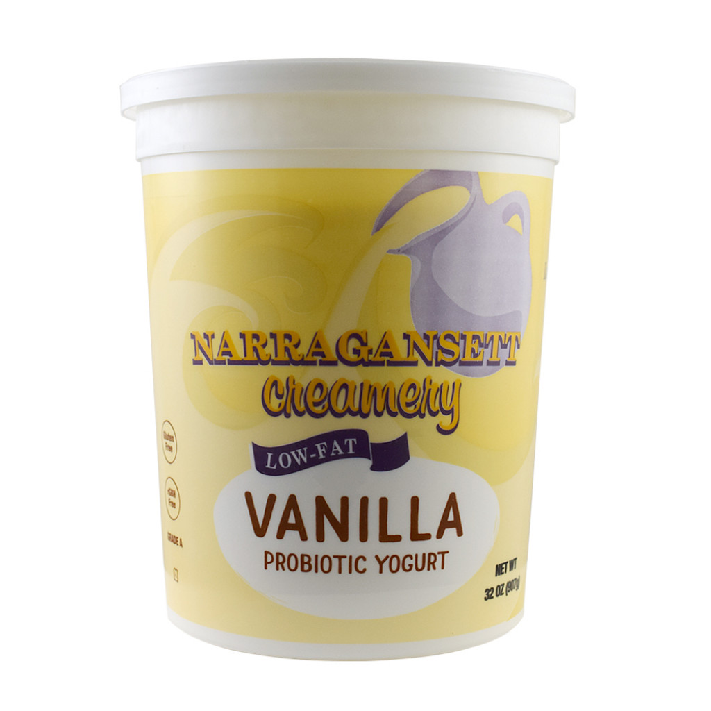 Narragansett Creamery - Yogurt, Lowfat Vanilla, Quart