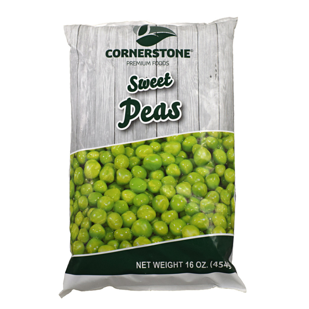 Cornerstone Frozen Peas, 1 lb.