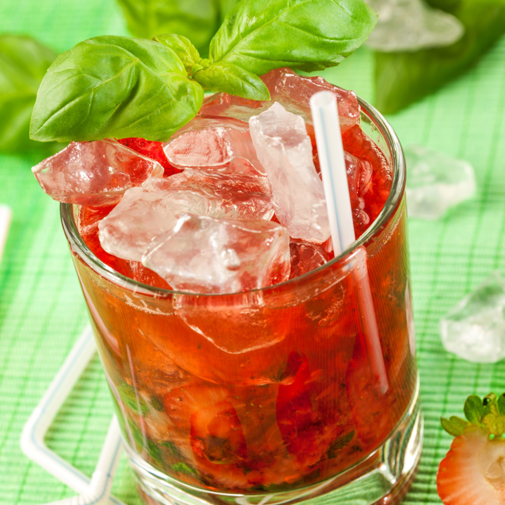Strawberry Basil Drink, 1/2 Gal.