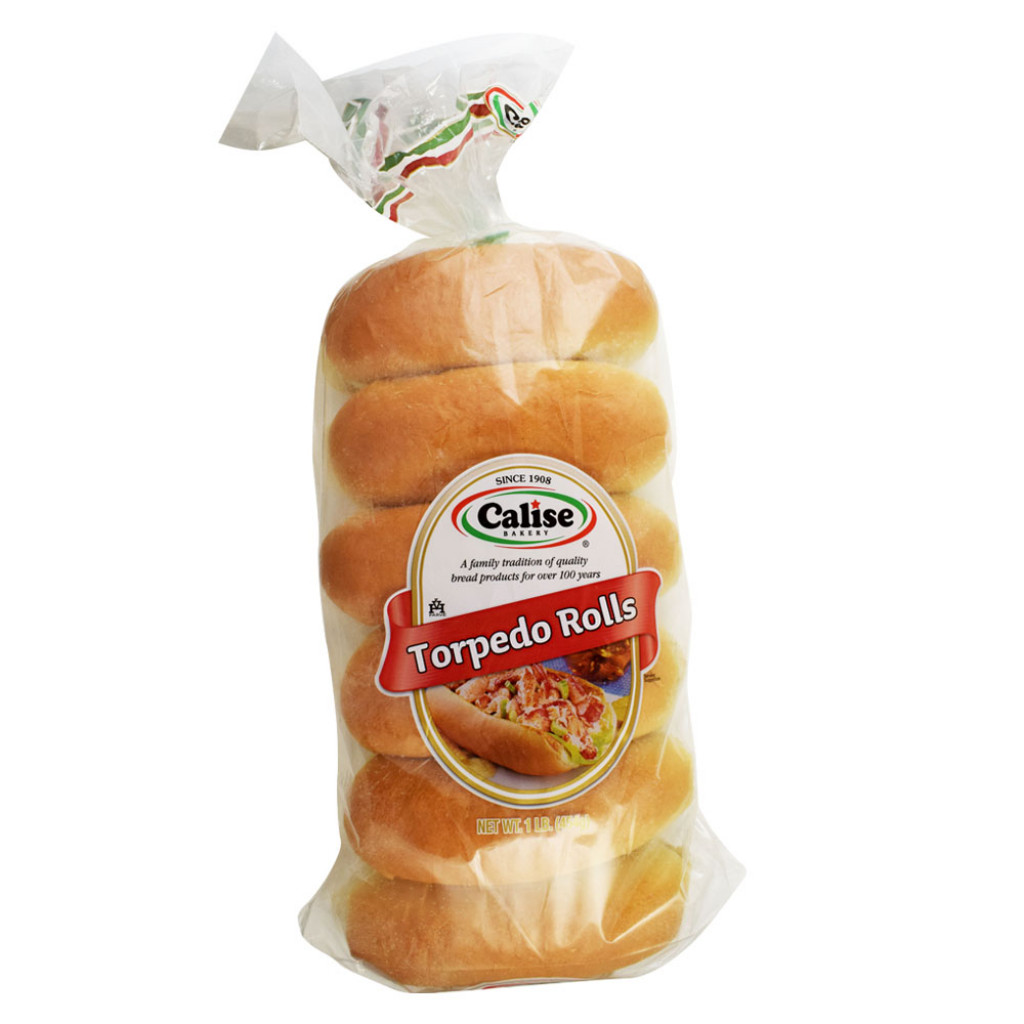 Calise -Torpedo Rolls - pkg. of 6