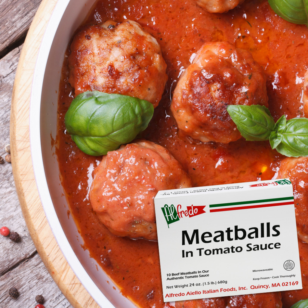Alfredo's - Meatballs in Tomato Sauce - 24 oz.