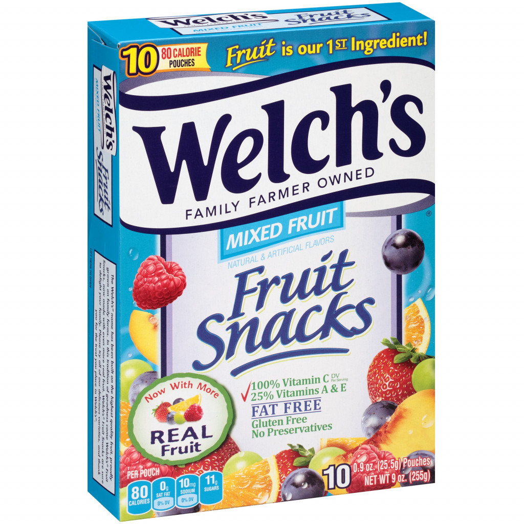 Welch's Fruit Snacks, Mixed Fruit, 10pk
