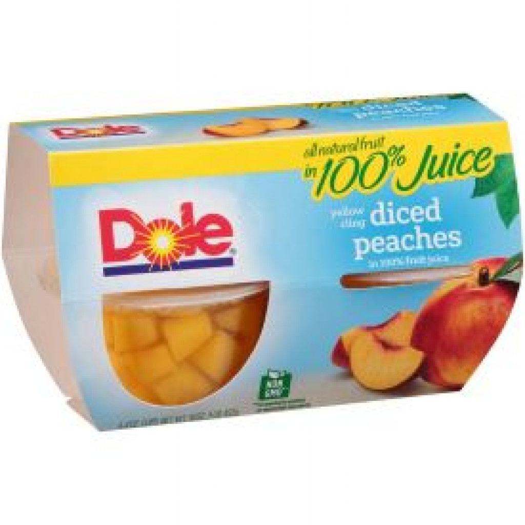 PEACH CUPS, 4PK