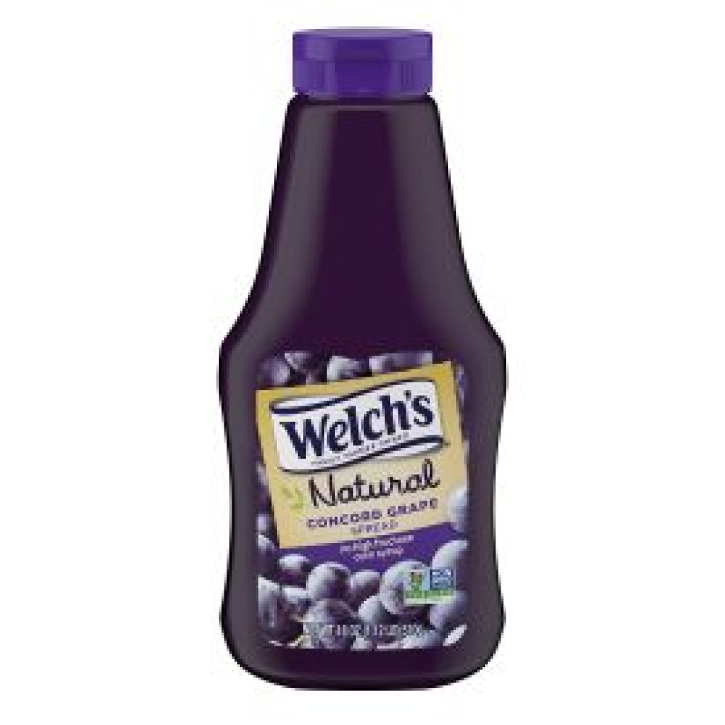 Welch's Natural Grape Spread, Squeeze, 18oz