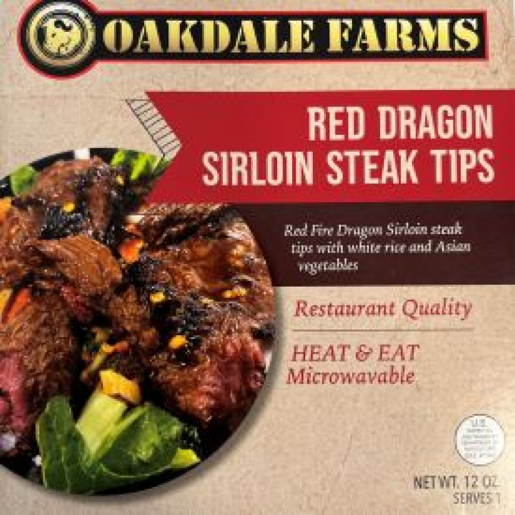 Oakdale Bowl- Red Dragon Sirloin Steak Tips, 12oz