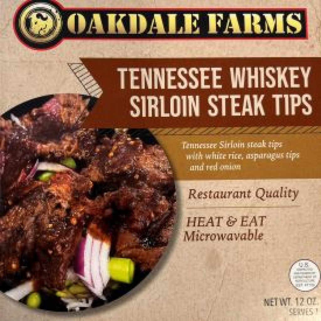 Oakdale Bowl- Tennessee Whiskey Beef Sirloin Tips, 12oz