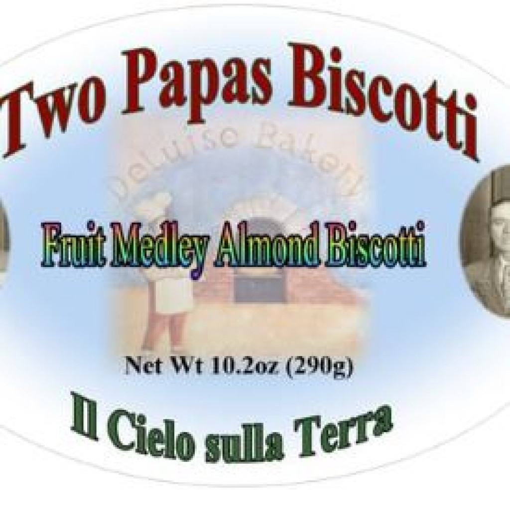 2 Papas Fruit Medley Almond Biscotti