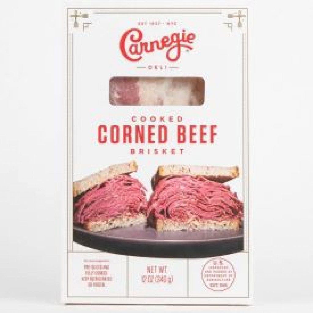 Carnegie Deli Sliced/Cooked Corned Beef Brisket 12oz