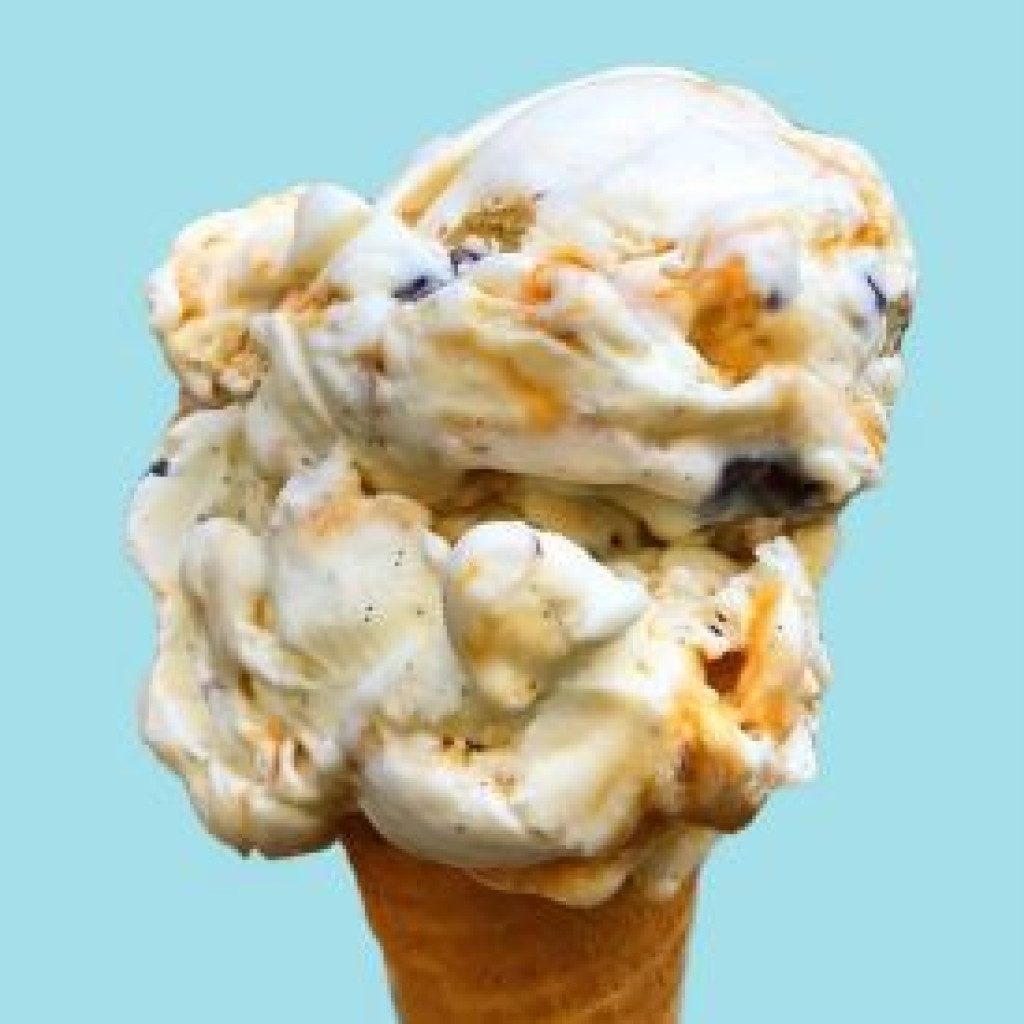 Munroe Dairy - Ice Cream,  Salted Caramel Choc. Pretzel, 56 oz.