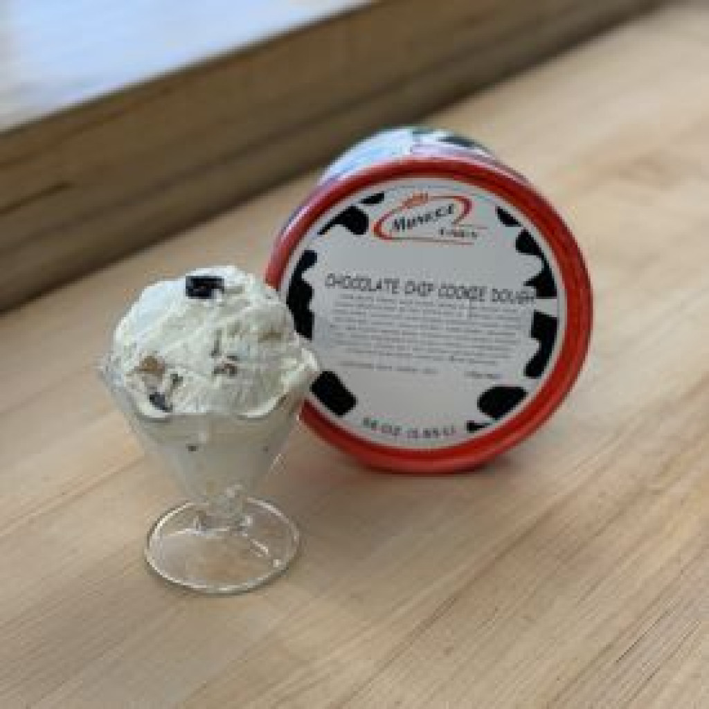 Munroe Dairy - Ice Cream, Choc Chip Cookie Dough, 56 oz.