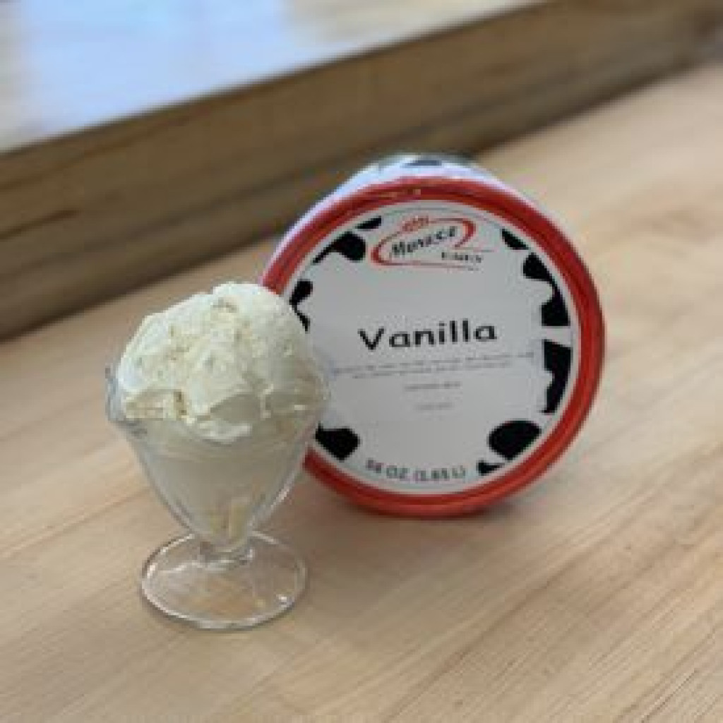 Munroe Dairy - Ice Cream, Vanilla, 56 oz.