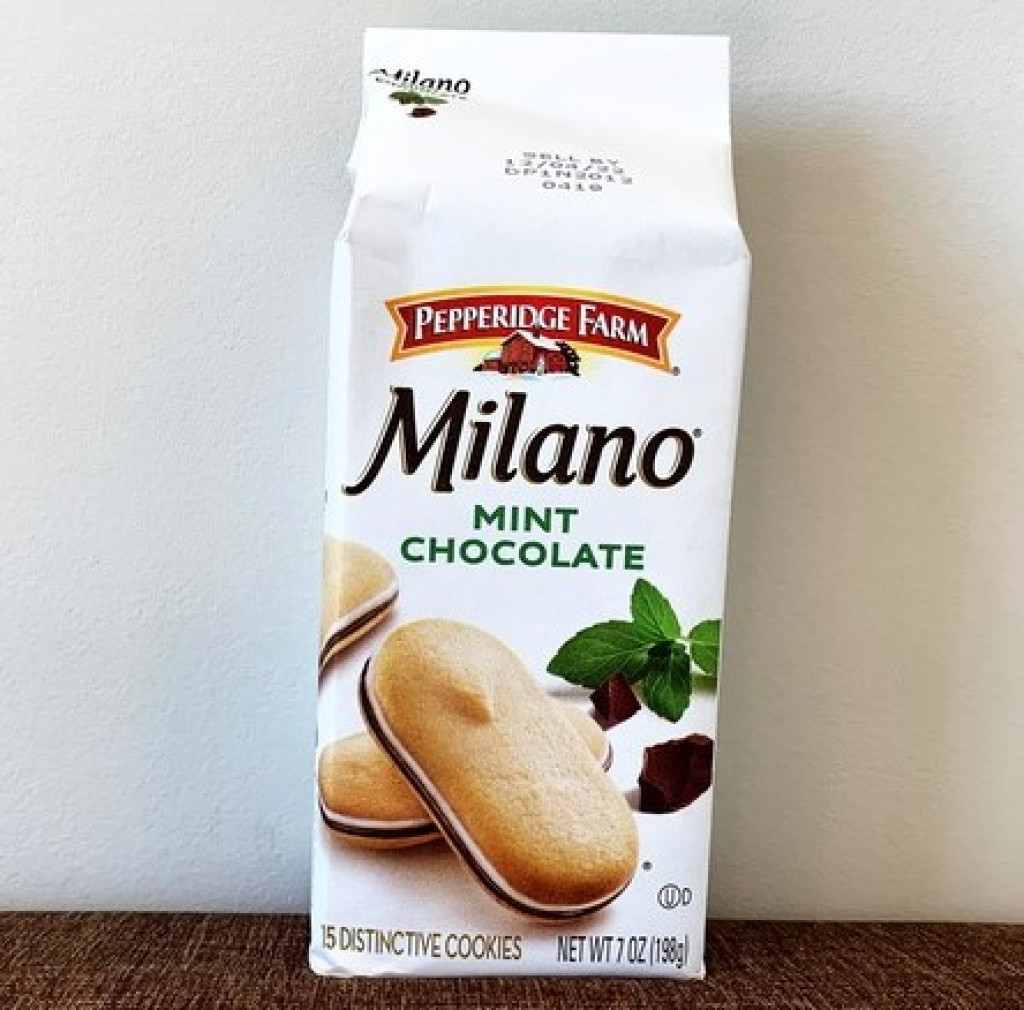 PEPPERIDGE FARM MILANO MINT CHOCOLATE