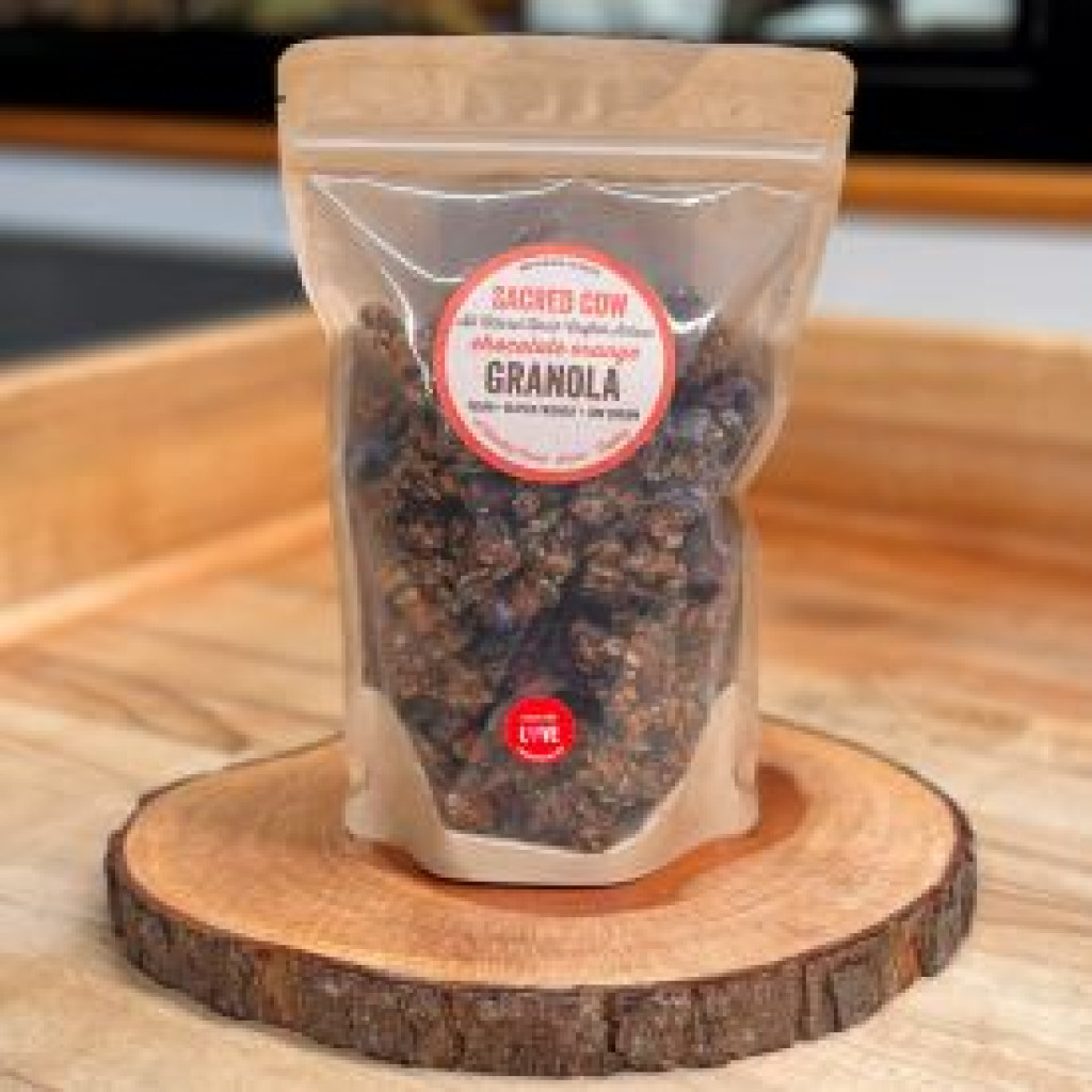 Sacred Cow - Granola, Chocolate Orange, 10 oz. Pouch