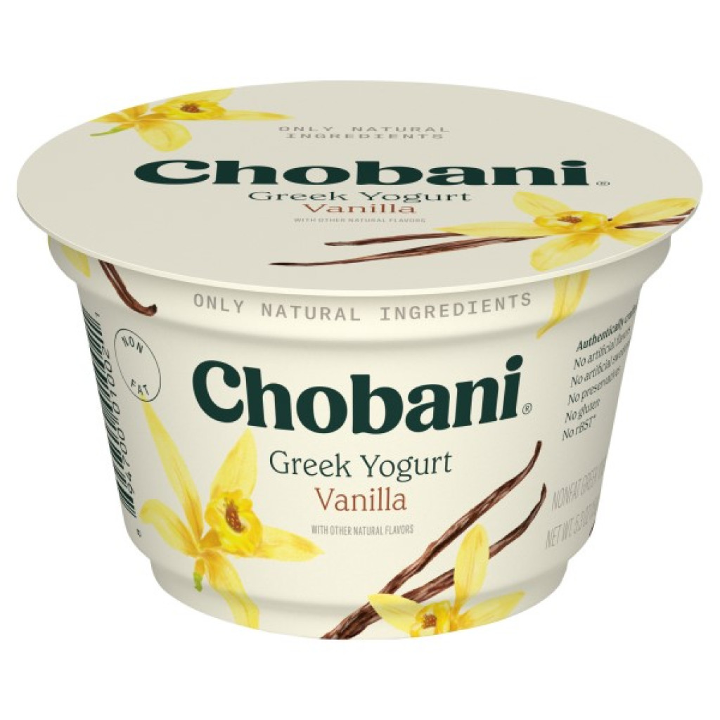 Chobani - Greek Yogurt Vanilla, 5.3 oz.