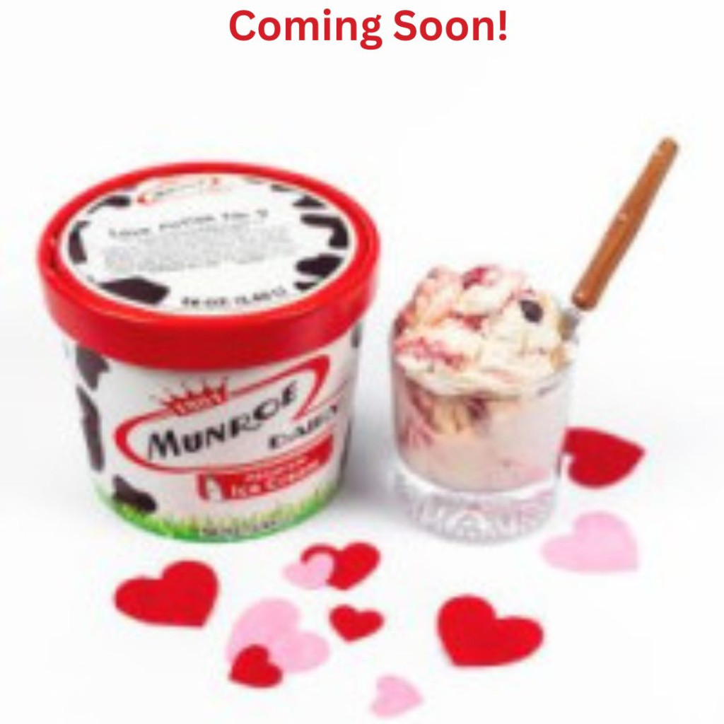 Munroe Dairy - Ice Cream, Love Potion #9, 56 oz.