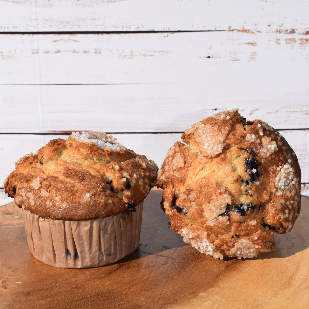 Munroe's Bakery  - Jumbo Blueberry Muffins,  Pkg. of 2