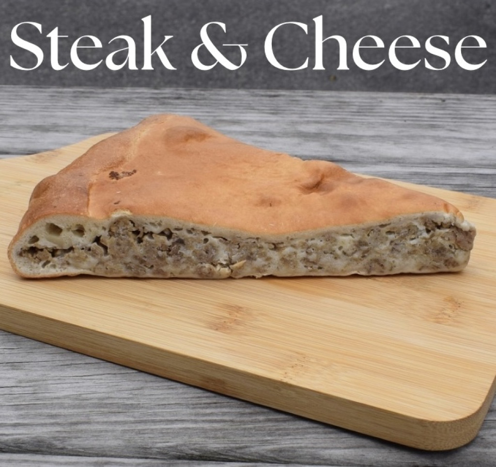 Calzone, Steak & Cheese, 11 oz.