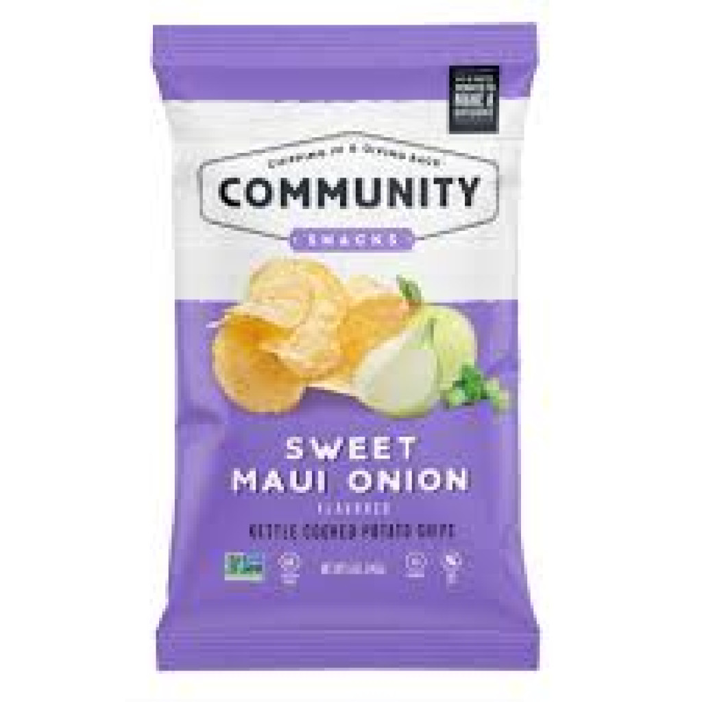 Community Snacks Sweet Maui Onion Chips, 5oz