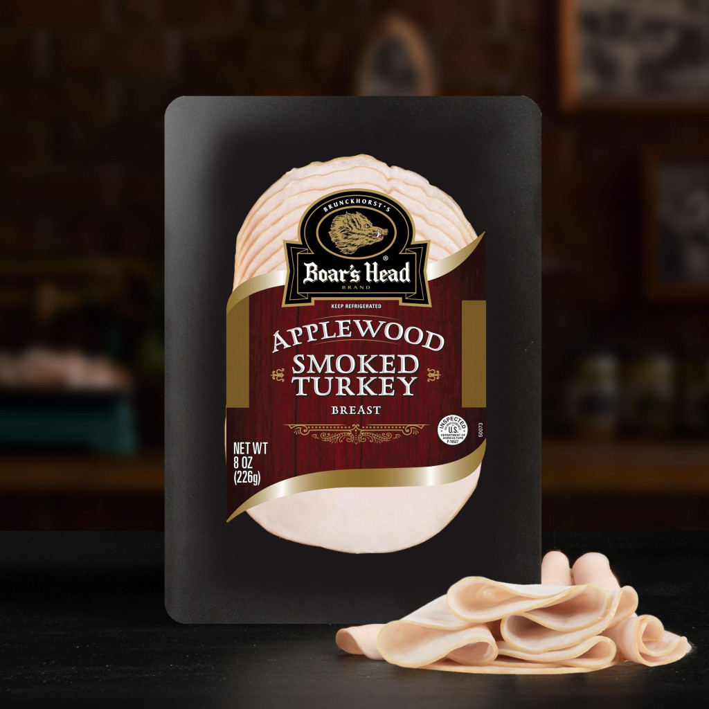 Boar's Head - Applewood Smoked Turkey, Sliced, 8 oz.