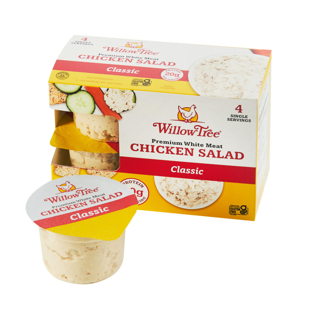 Willow Tree - Chicken Salad, single serve 4 pack