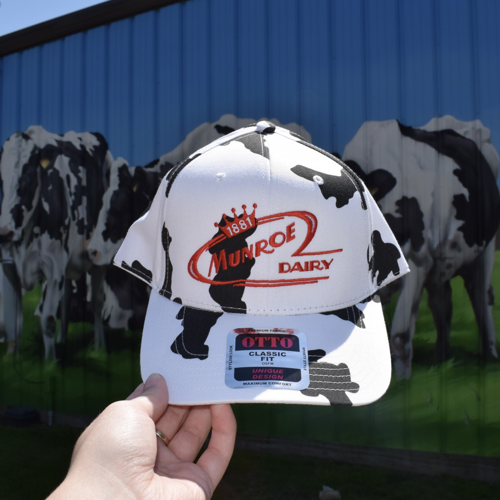 Cowprint Baseball Hat (one size)