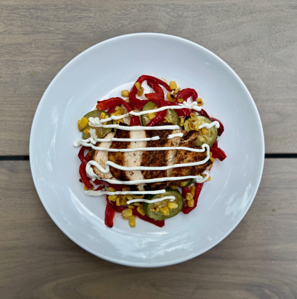 Munroe's Meals: Grilled Chicken Street Corn Bowl