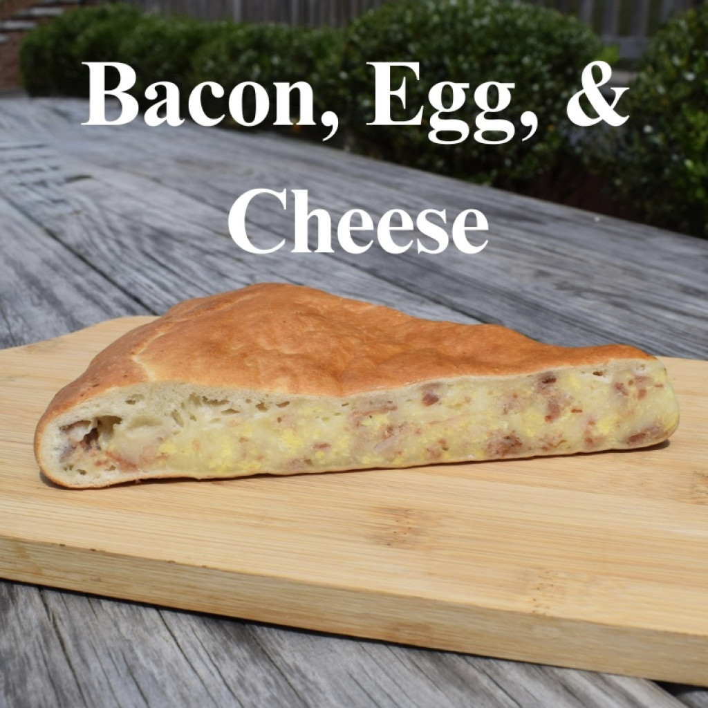 Breakfast Calzone: Bacon, Egg & Cheese, 11oz