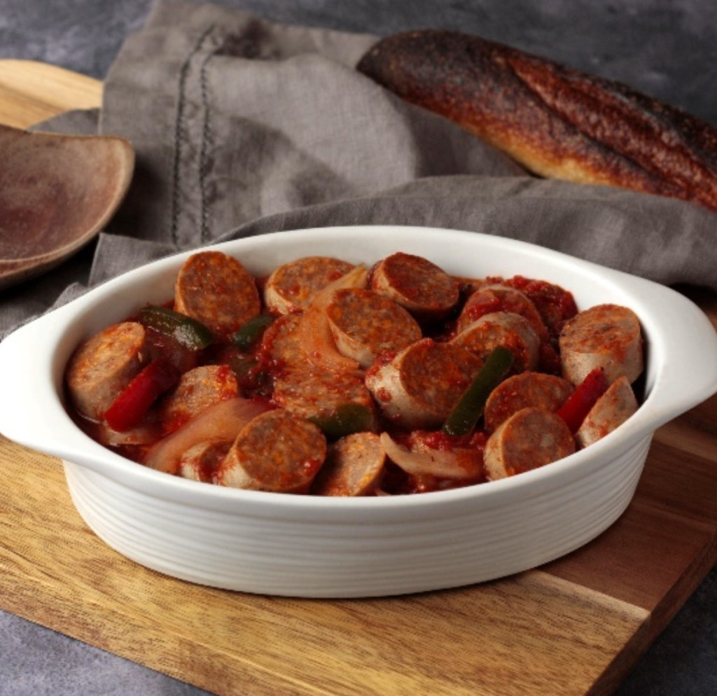 Boston Salads Sausage with Peppers & Onions