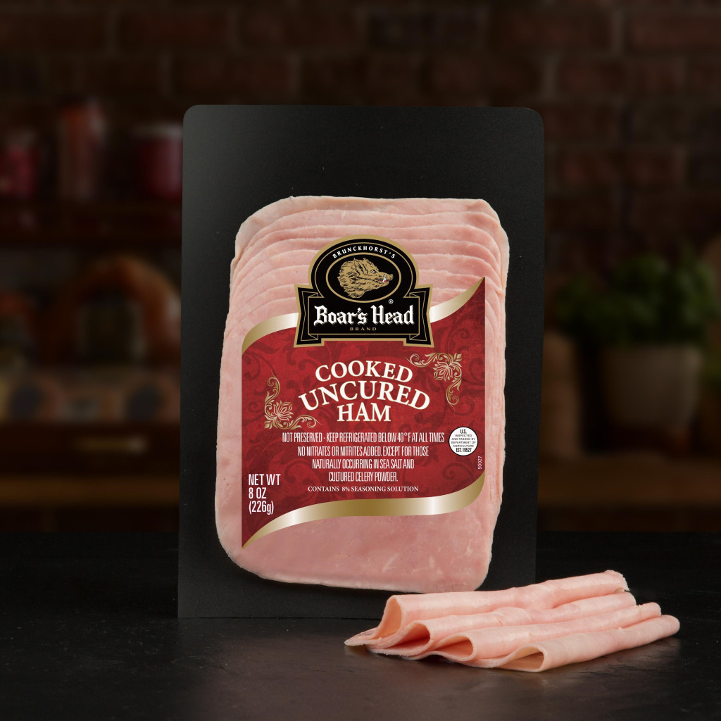 Boar's Head - Sliced Ham, Uncured, 8 oz.