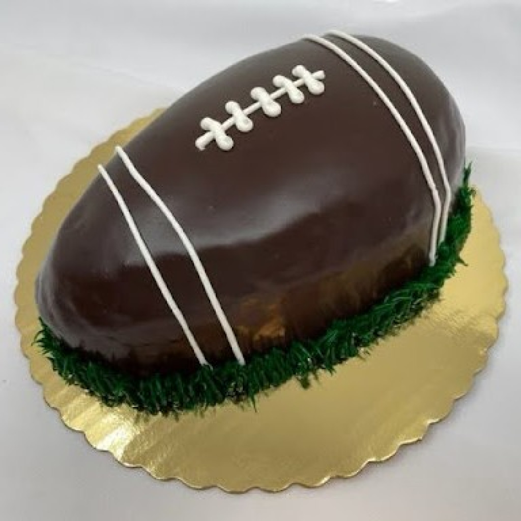 Baker’s Perfection Football Shaped Cake 6”