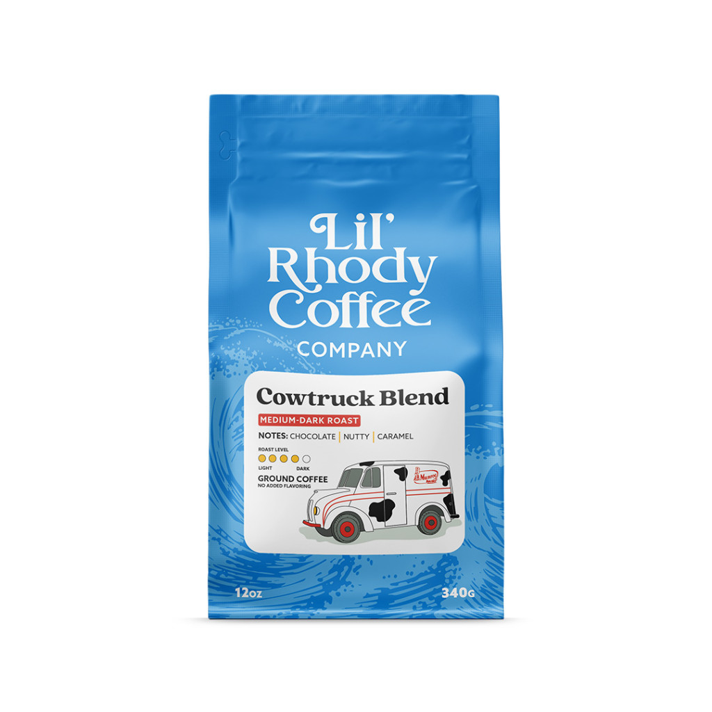Cow Truck Blend Coffee 12oz by Lil' Rhody Coffee