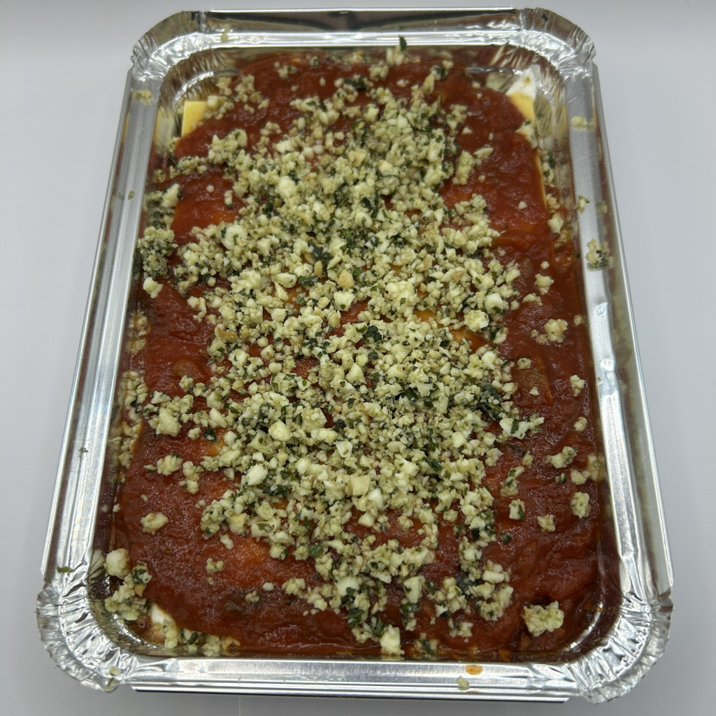 Little Rhody Pasta: Smoked Mozz & Basil Lasagna